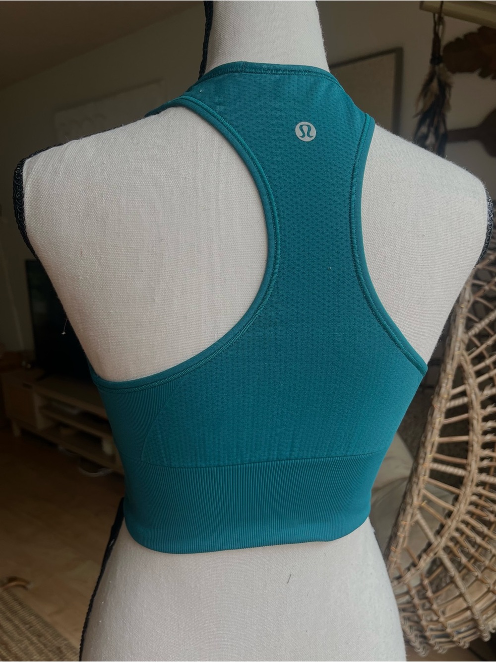 lululemon athletica Teal Racerback Sports Bra